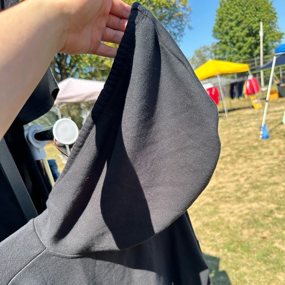 Aerie Cropped Black Hoodie Size XS - Picture 3 of 3